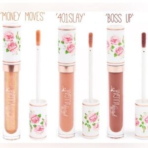 Pretty Vulgar Lip Gloss Set Trio NIB